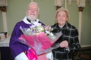 Mary Wright and Revd Stephen Buckley