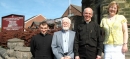 Father Andy with the Gornal and Sedgley Team in 2011. 