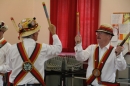 Sedgley Morris Men performed at the Cream Tea.